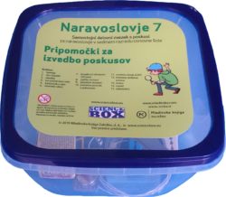 Naravoslovje 7 - Škatla s pripomočki za učenca