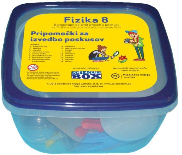 Pripomočki za poskuse Fizika 8