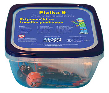 Fizika 9 - Škatla s pripomočki za učenca